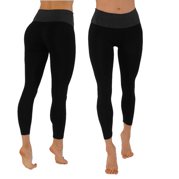 Pants - Black leggings full length L711